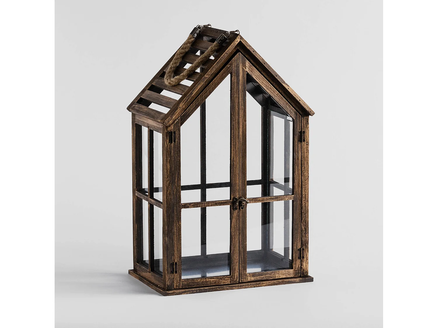 Laterne Homesi mittelbraun 51.5 x 21.5 x 32