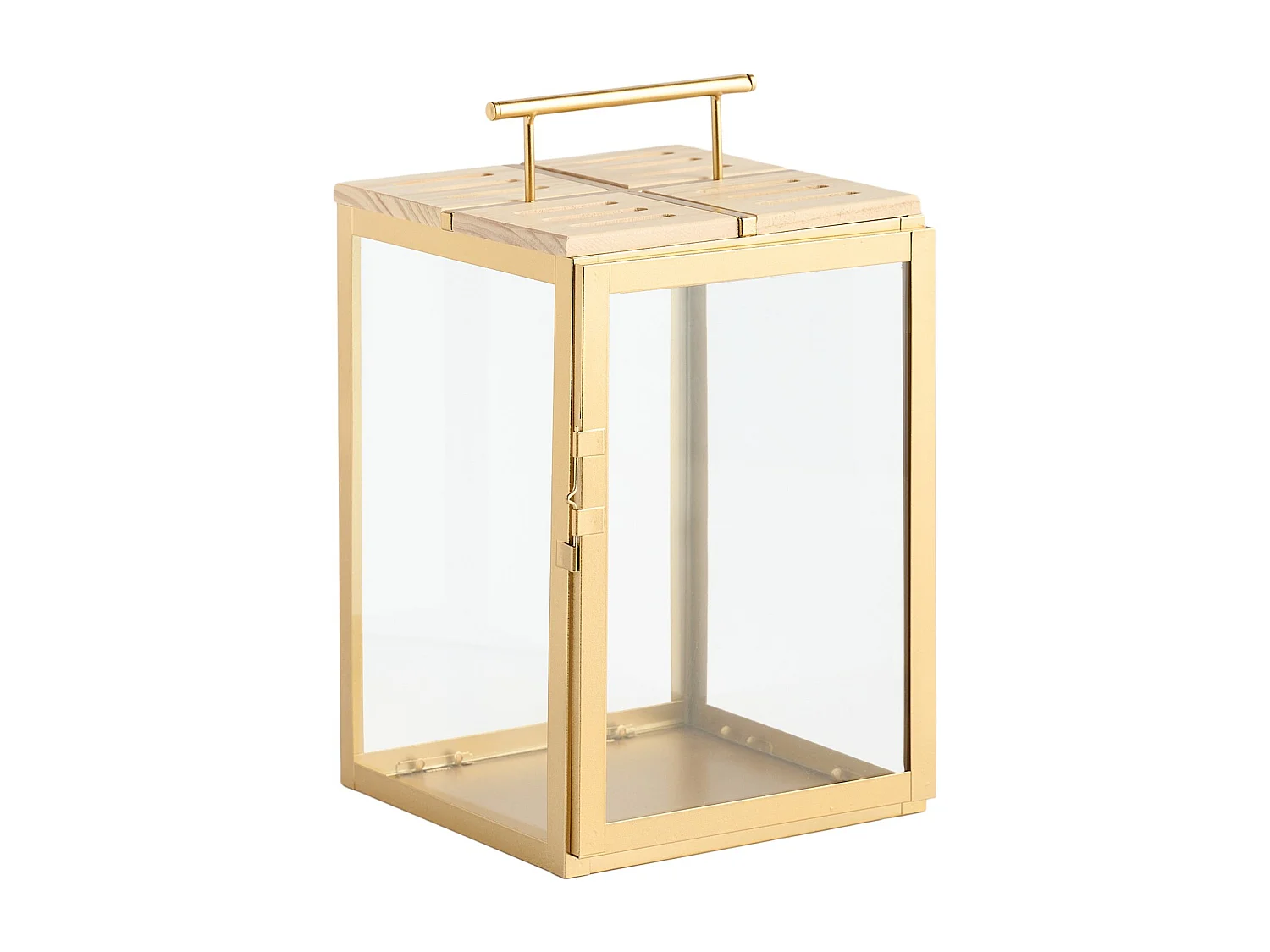 Laterne Mirt Mittleres Gold 40 x 24 x 23