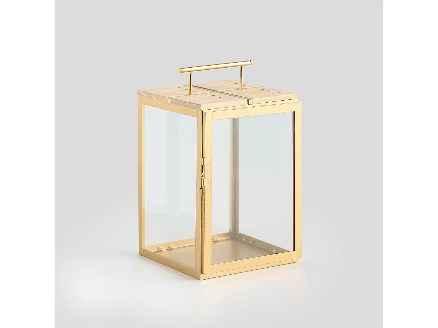 Laterne Mirt Mittleres Gold 40 x 24 x 23