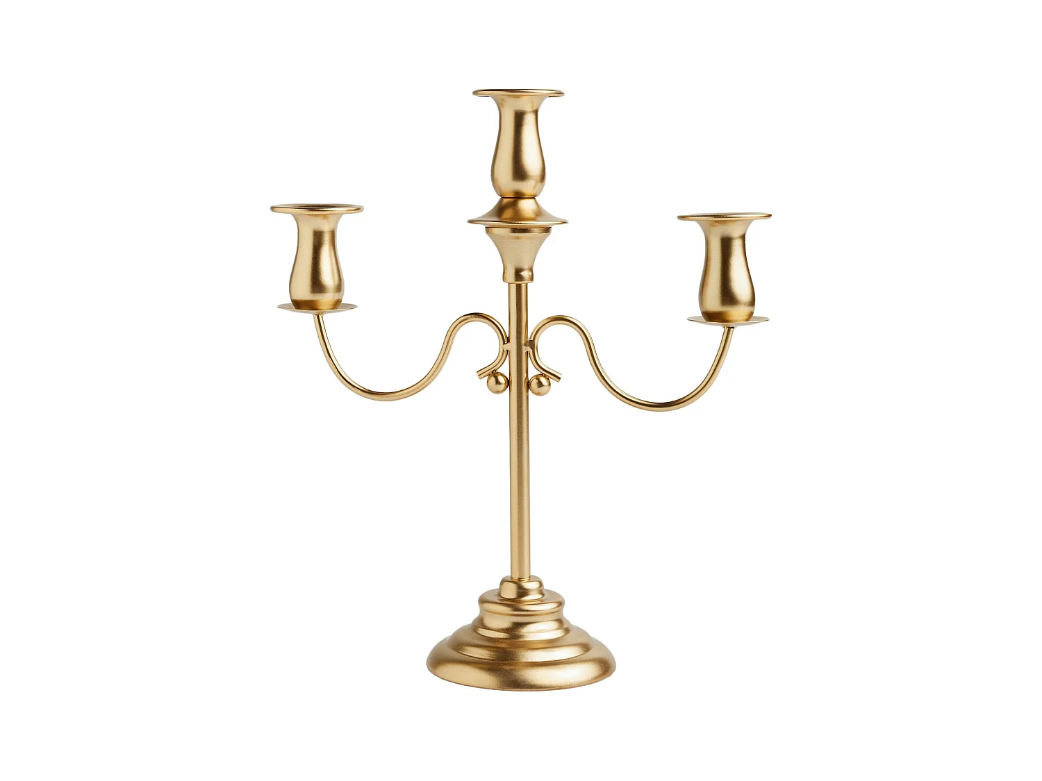 Kerzenständer Noa mittleres Gold 34.5 x 11 x 29