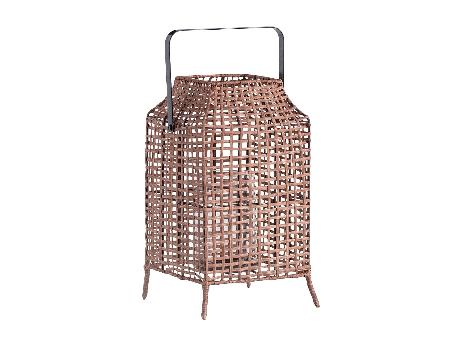 Laterne Hana mittelbraun 36 x 20 x 20