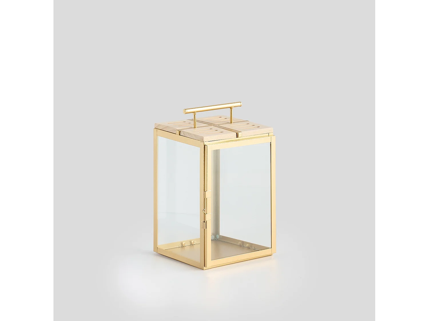 Lanterne Mirt Or Moyen 30 x 18 x 17