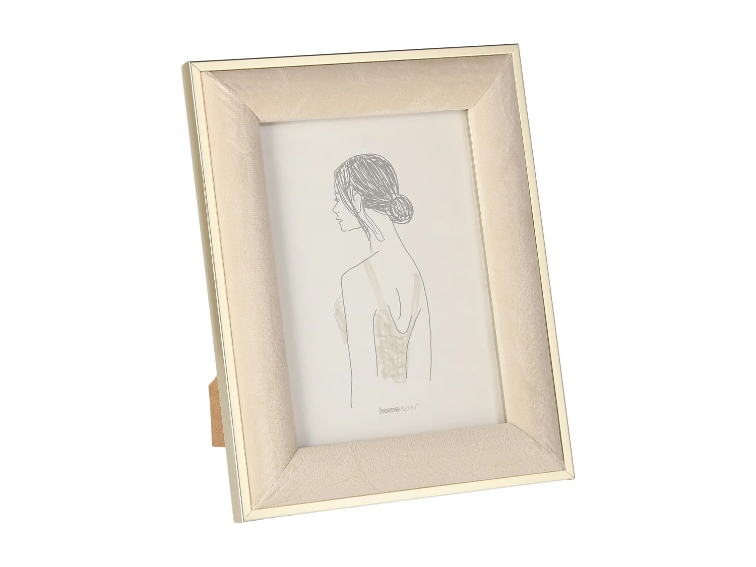 Cadre Veloriso Beige Moyen 24x2x19