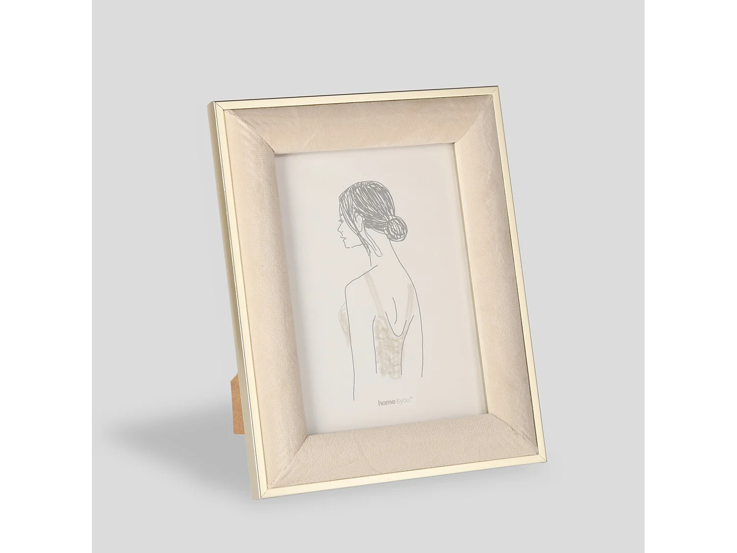 Cadre Veloriso Beige Moyen 24x2x19