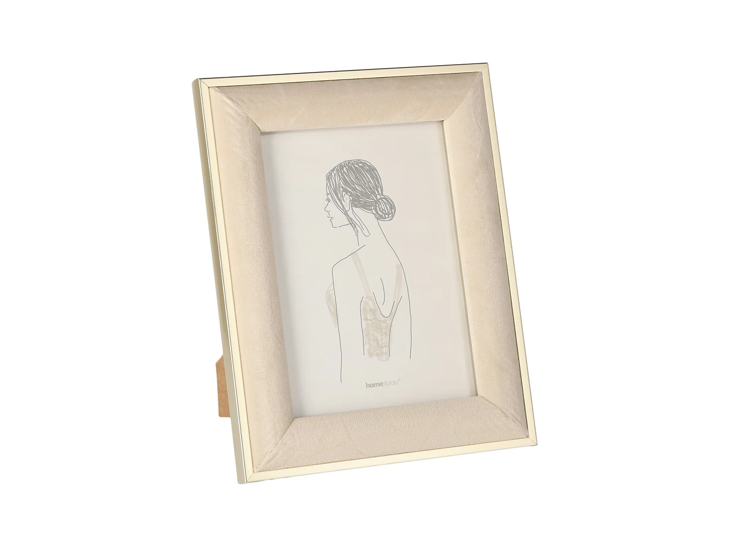 Cadre Veloriso Beige Moyen 24x2x19