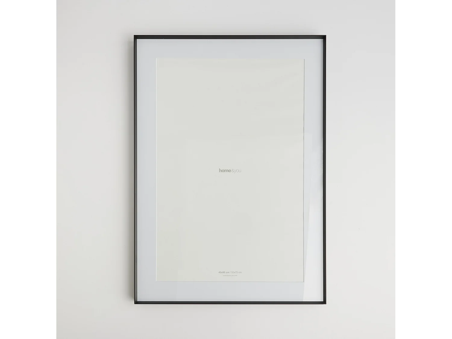 Rahmen Anzi Mittelschwarz 70x3x50