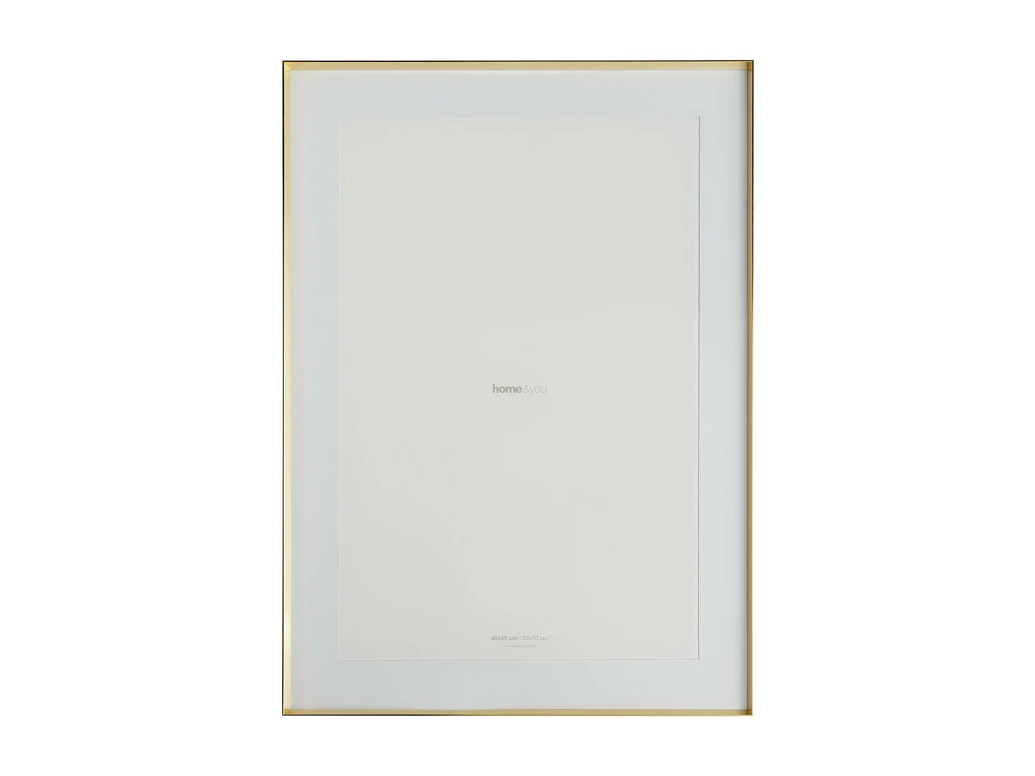 Rahmen Anzi Mittleres Gold 70x3x50