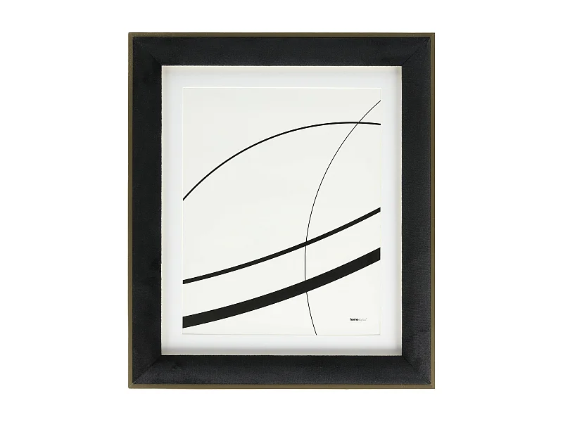 Rahmen Veloriso Mittelschwarz 36x2x31