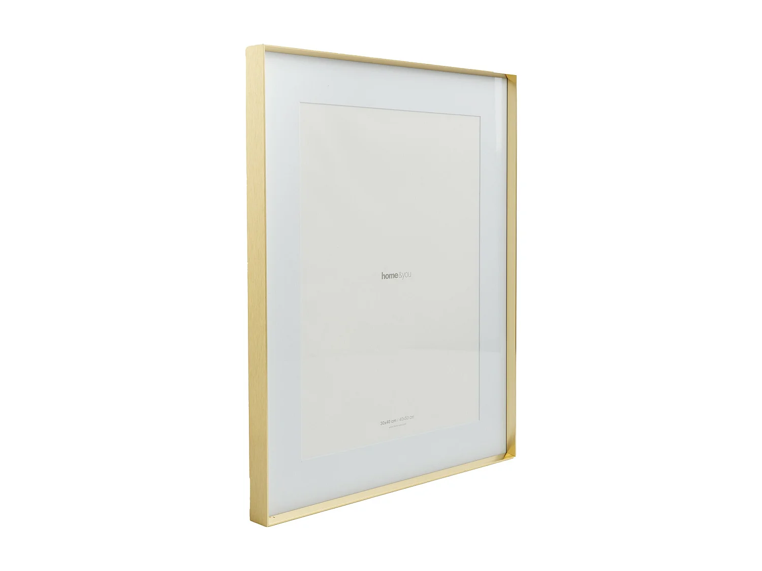 Rahmen Anzi Mittleres Gold 50x3x40