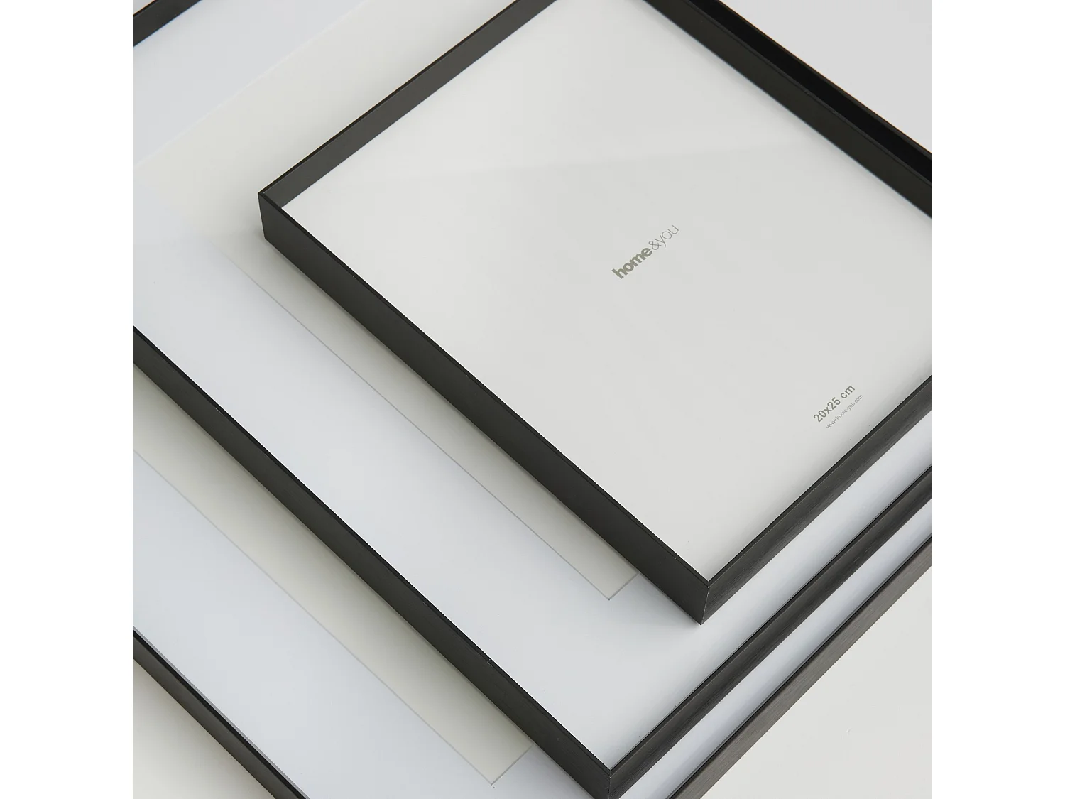 Rahmen Anzi mittelschwarz 50x3x40