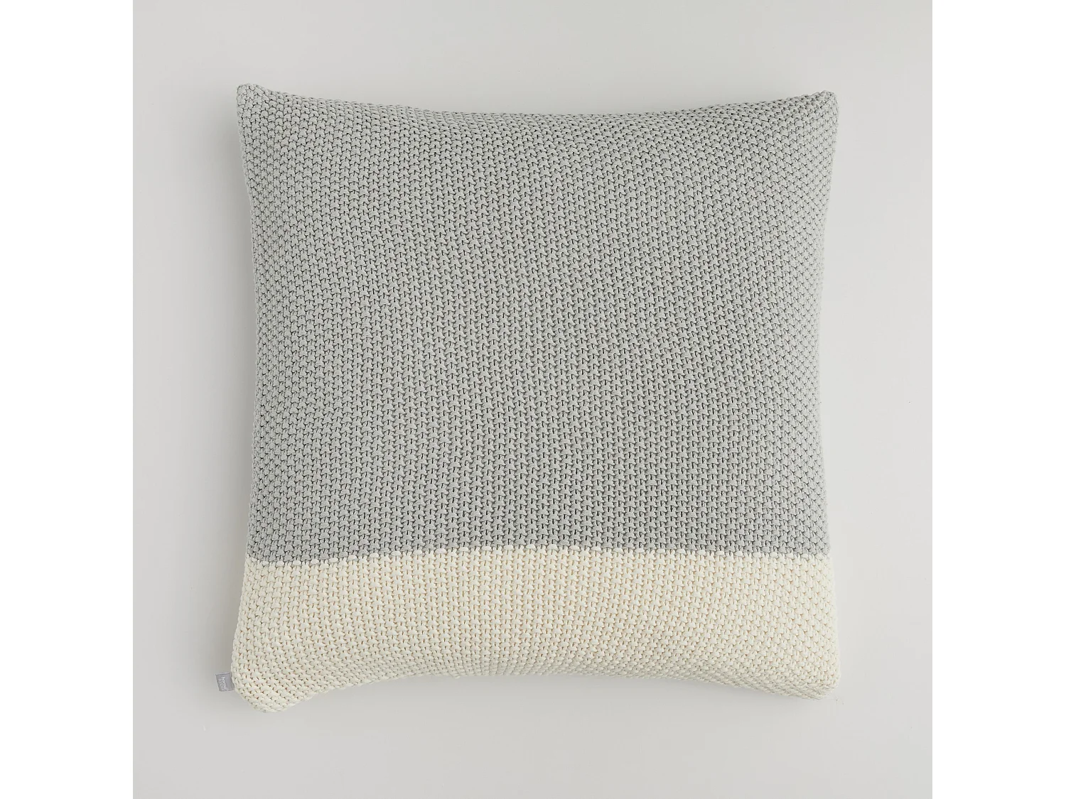 Kissenbezug Lenora mittelgrau 45 x 45