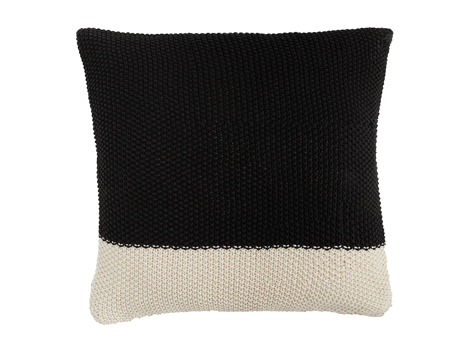 Kissenbezug Lenora Mittelschwarz 45x45