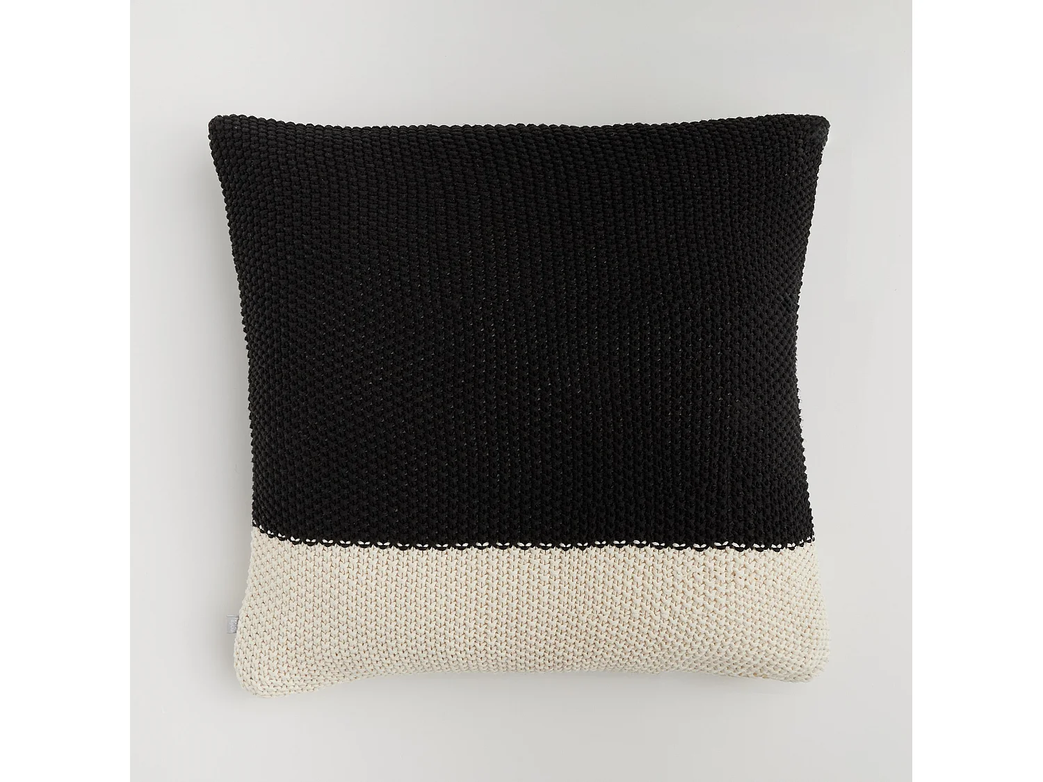 Kissenbezug Lenora Mittelschwarz 45x45