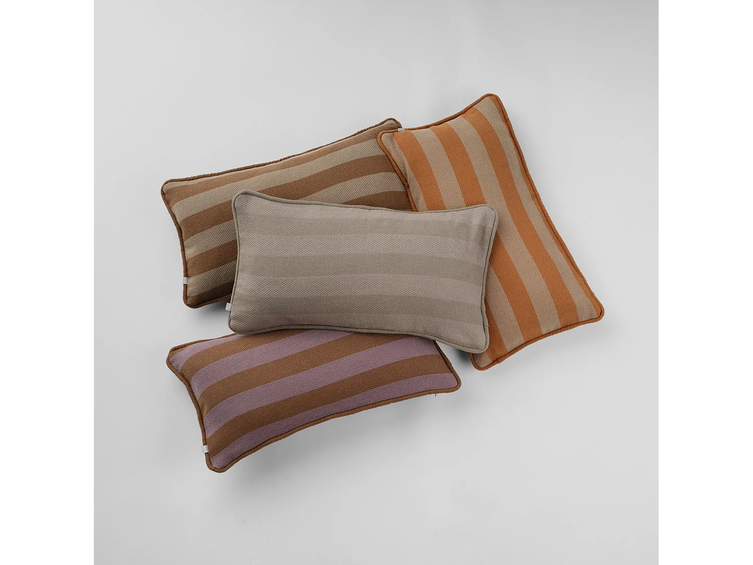 Kissenbezüge Mit Wolle Pasker mittelgrau 30x58