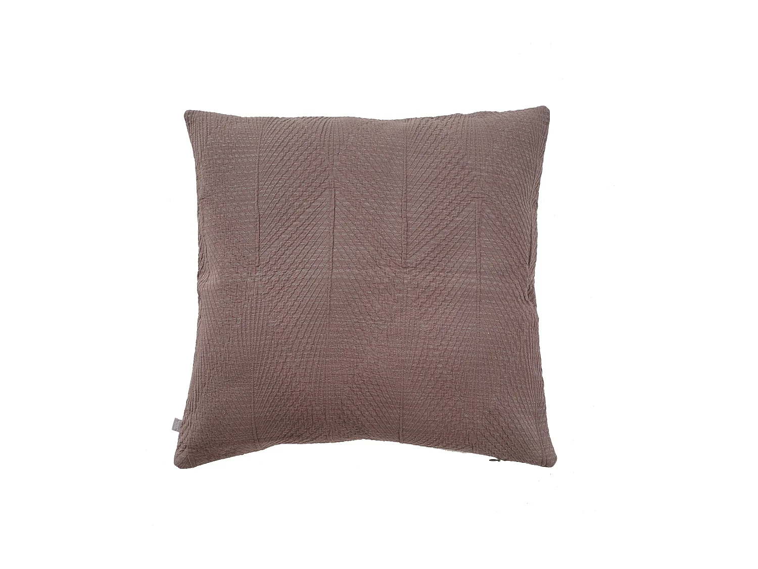 Jacquard-Kissenbezug Mileja Dunkelgrau 45x45