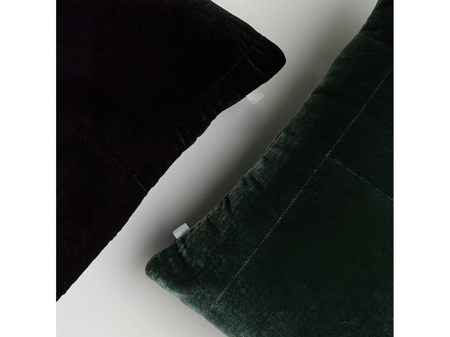 Kissenbezug Dustis mittelschwarz 45x45