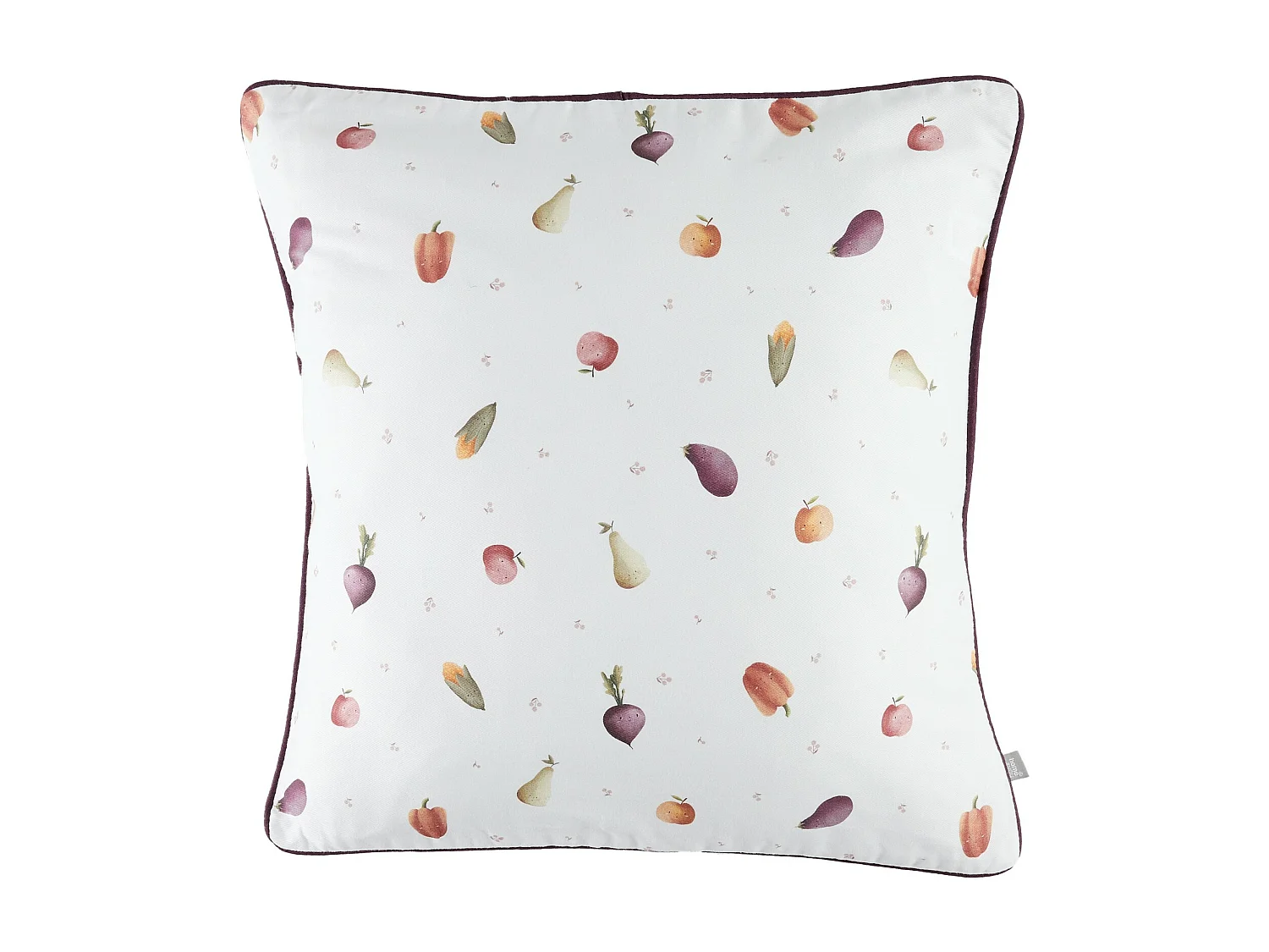 Bedruckte Kissenhülle Harvest mittel ecru 45 x 45