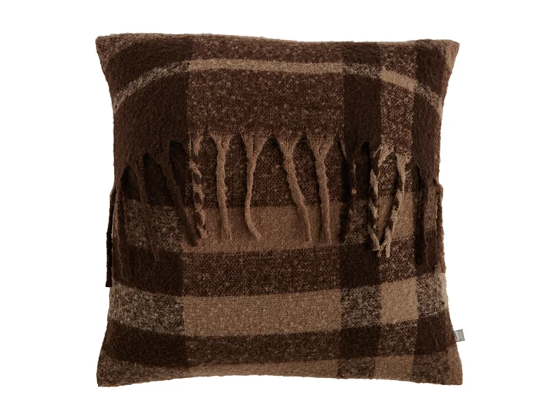 Kissenbezug Cratos Dunkelbraun 45x45