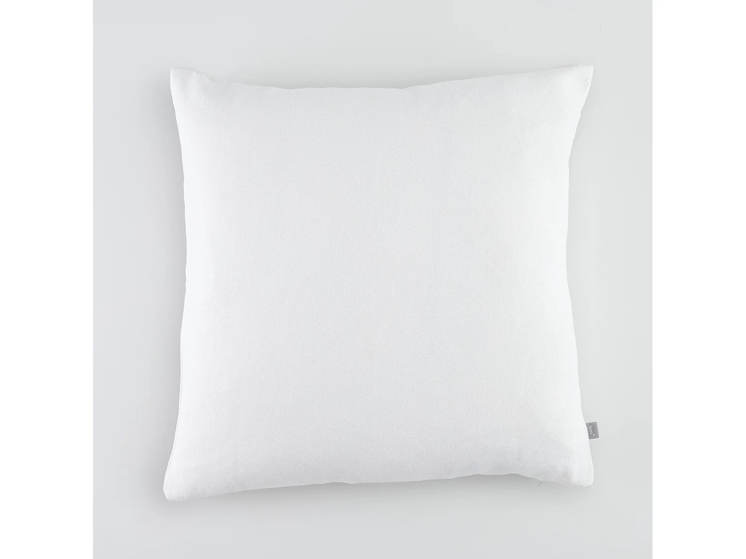 Bestickter Kissenbezug Fern Helles Weiß 45x45 cm