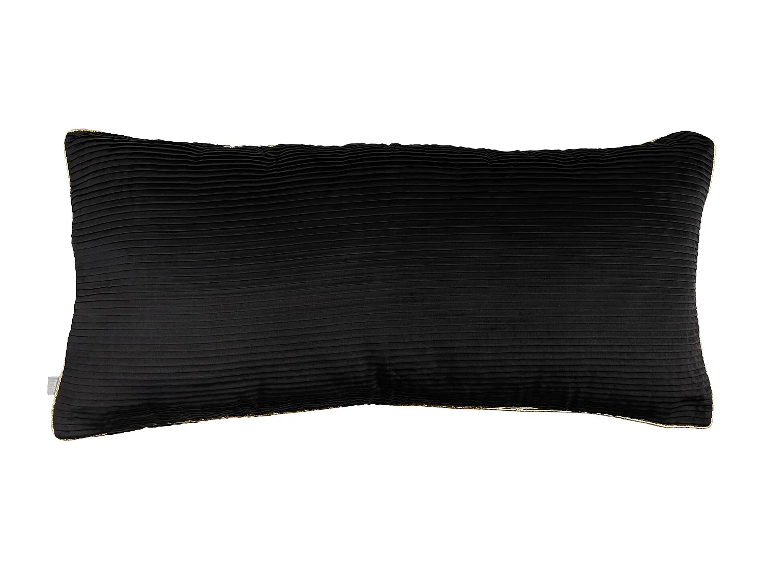 Kissenbezug Wendel Mittelschwarz 30x60