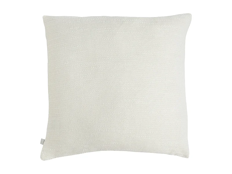 Jacquard-Kissenbezug Cedar Mittel Ecru 45x45