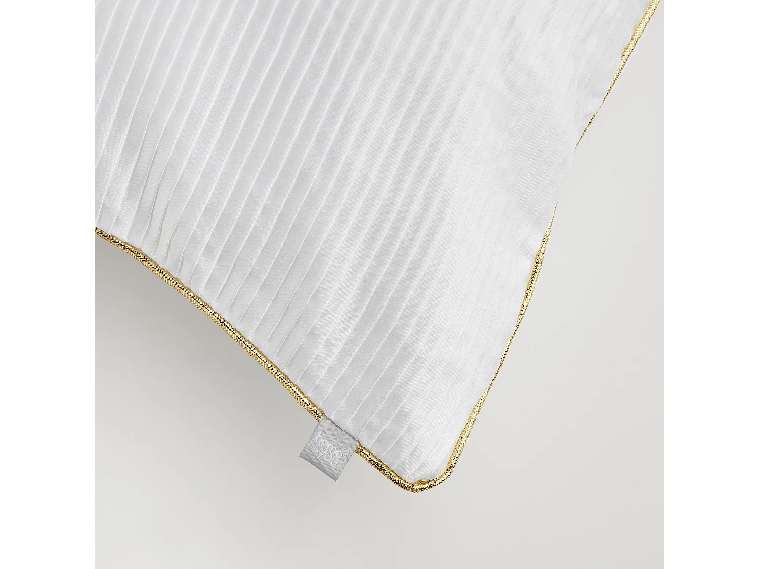 Kissenbezug Wendel Mittelweiß 45x45 cm