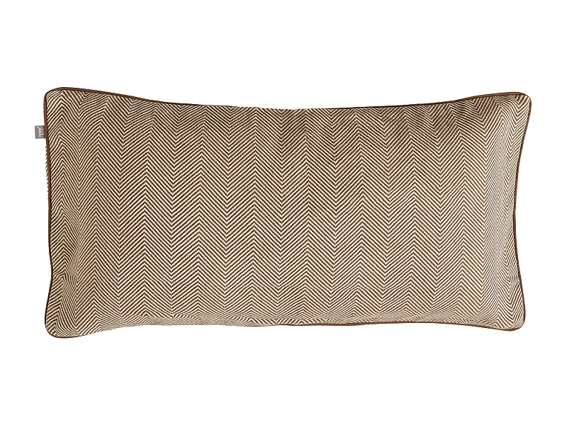 Kissenbezug Catron mittelbraun 30 x 60