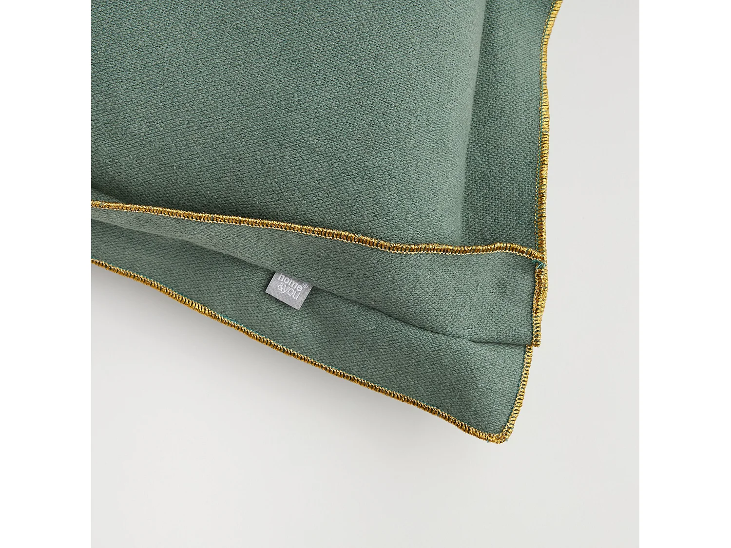 Kissenbezug Taromina Dunkelgrün 45x45