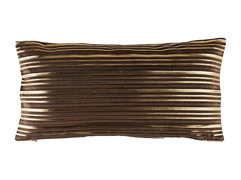 Kissenbezug Aus Samt Calama Dunkelbraun 30x60