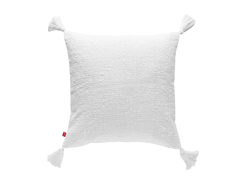 Einfarbige Kissenbezug Kolina Mittelweiß 45x45cm