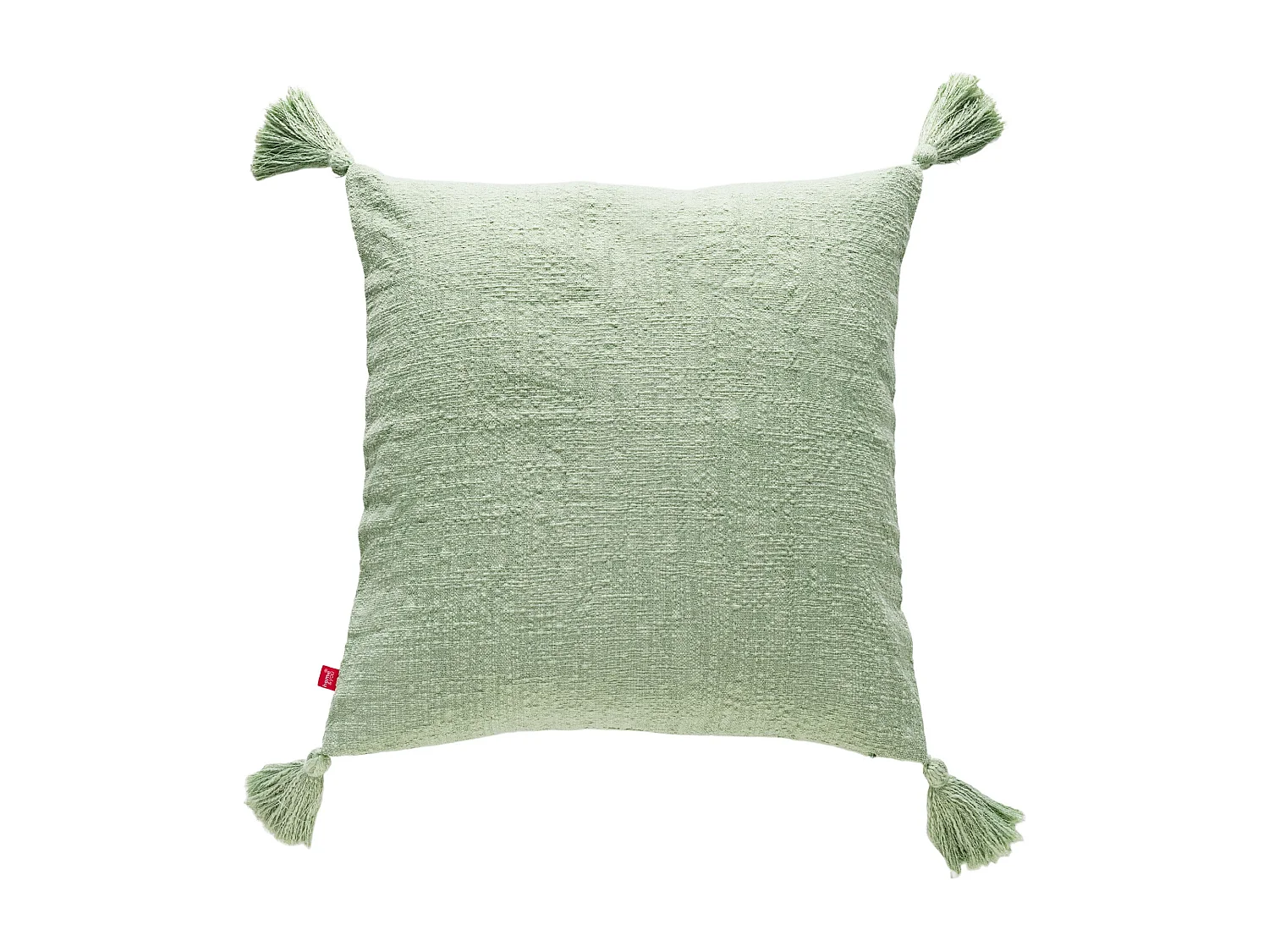 Einfarbige Kissenbezug Kolina hellgrün 45 x 45 cm