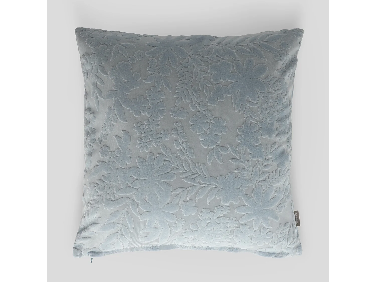 Jacquard-Kissenbezug Modo Hellblau 45x45cm