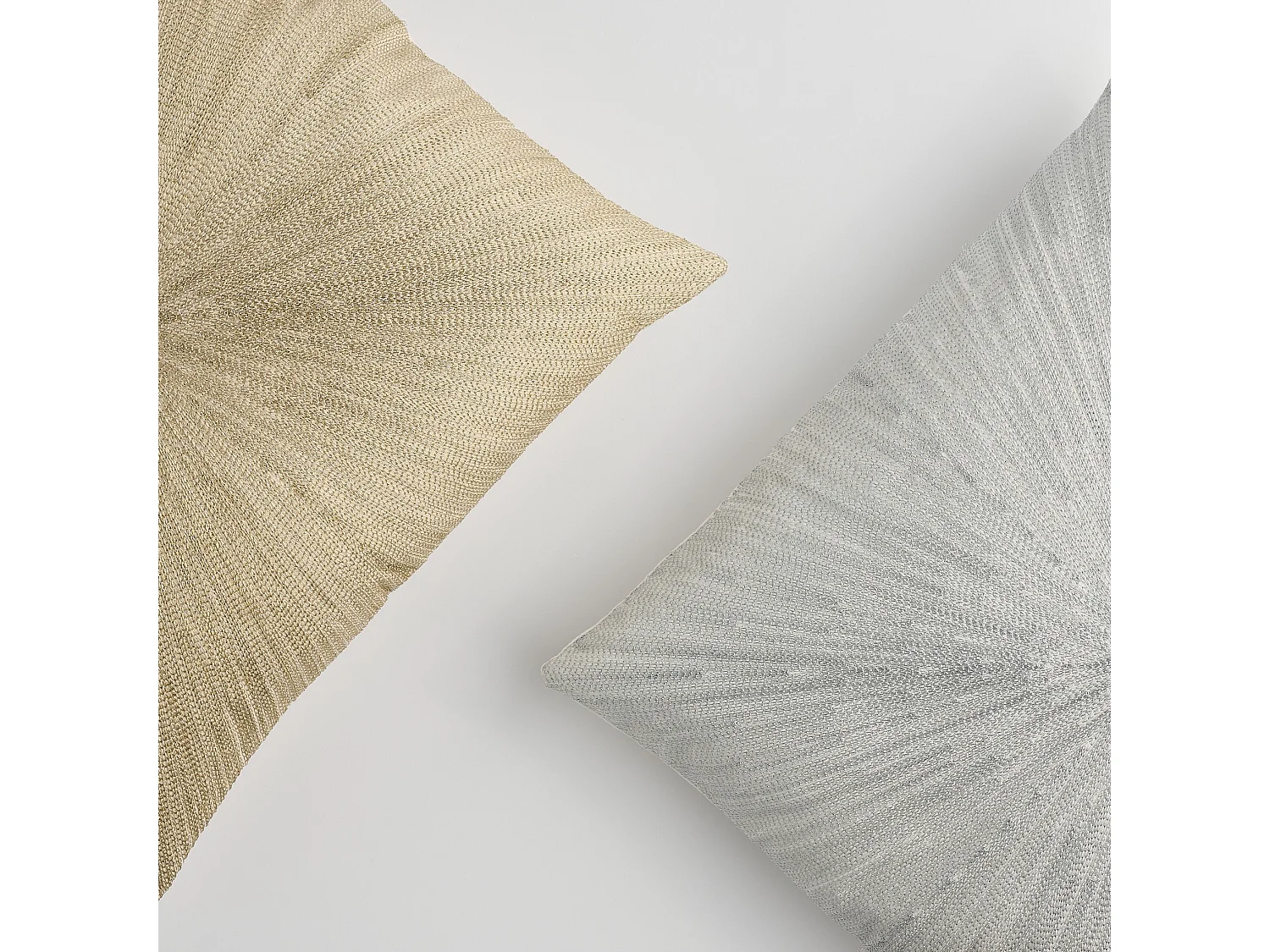 Kissenbezug Neva Mittelsilber 45x45