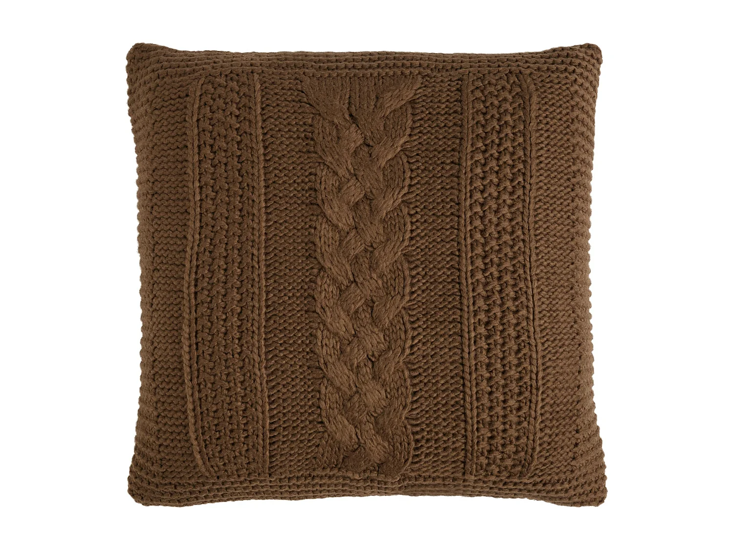 Kissenbezug Leto Dunkelbraun 45x45