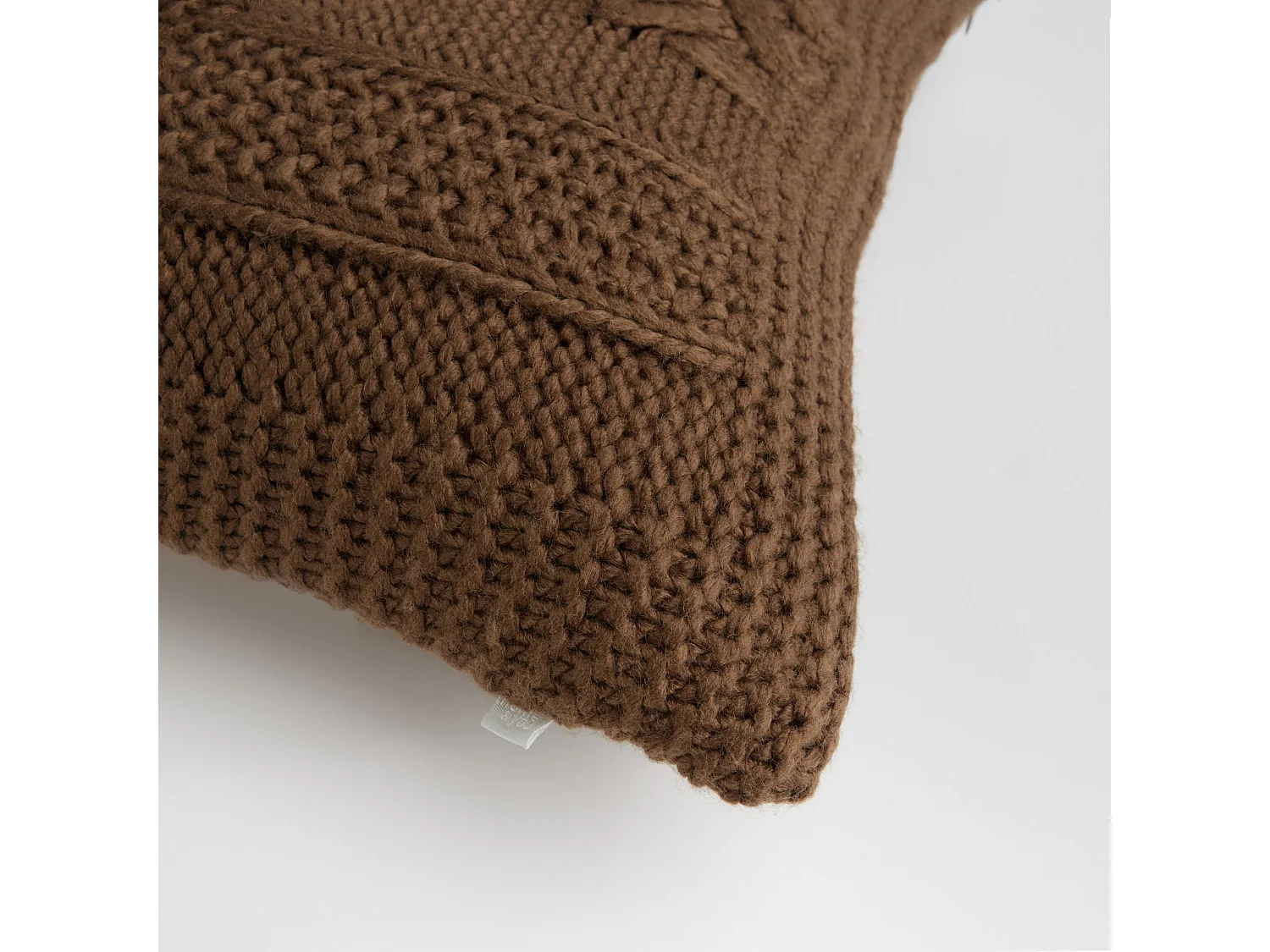 Kissenbezug Leto Dunkelbraun 45x45