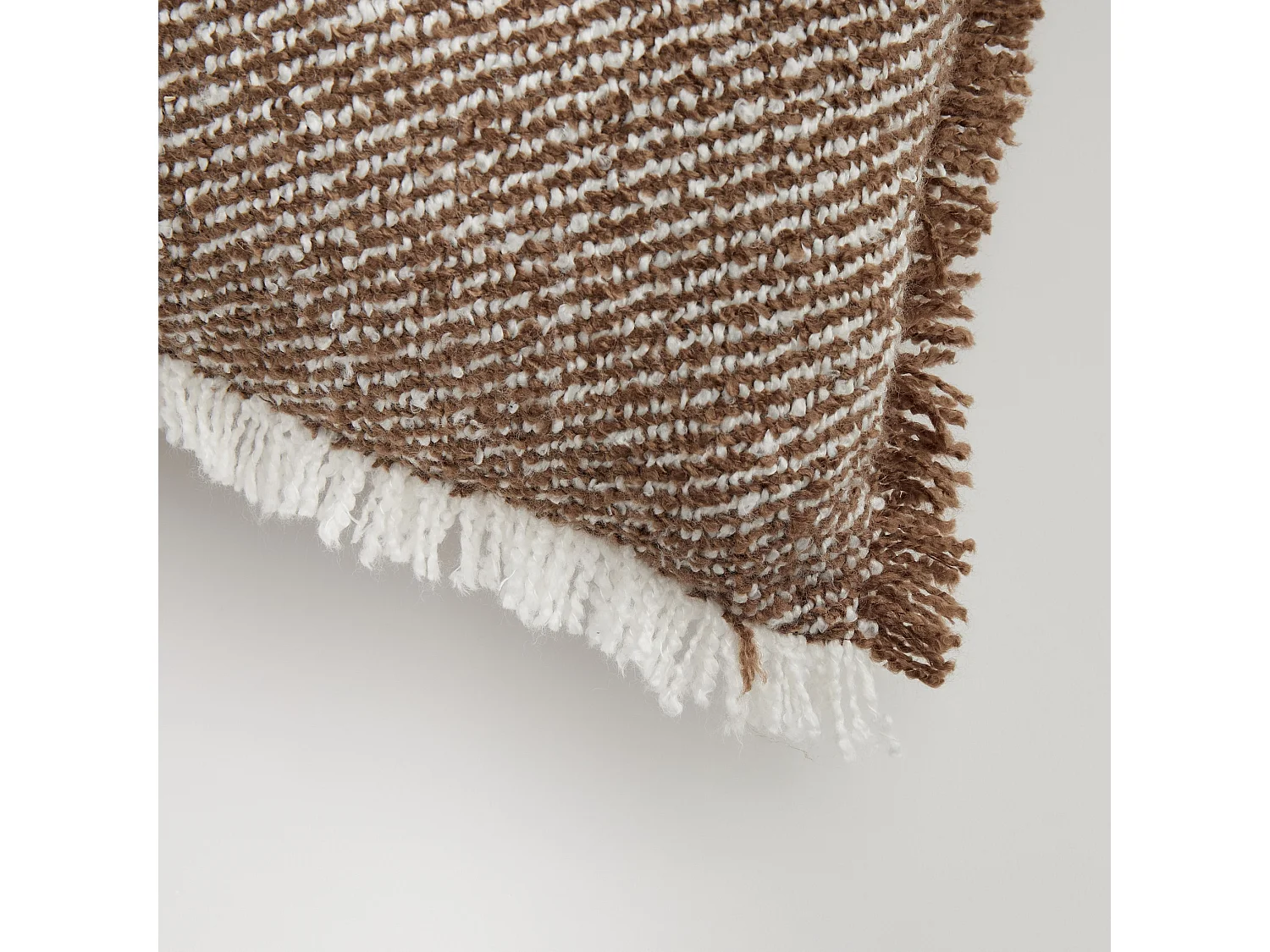 Kissenbezug Roiz Dunkelbraun 45 x 45