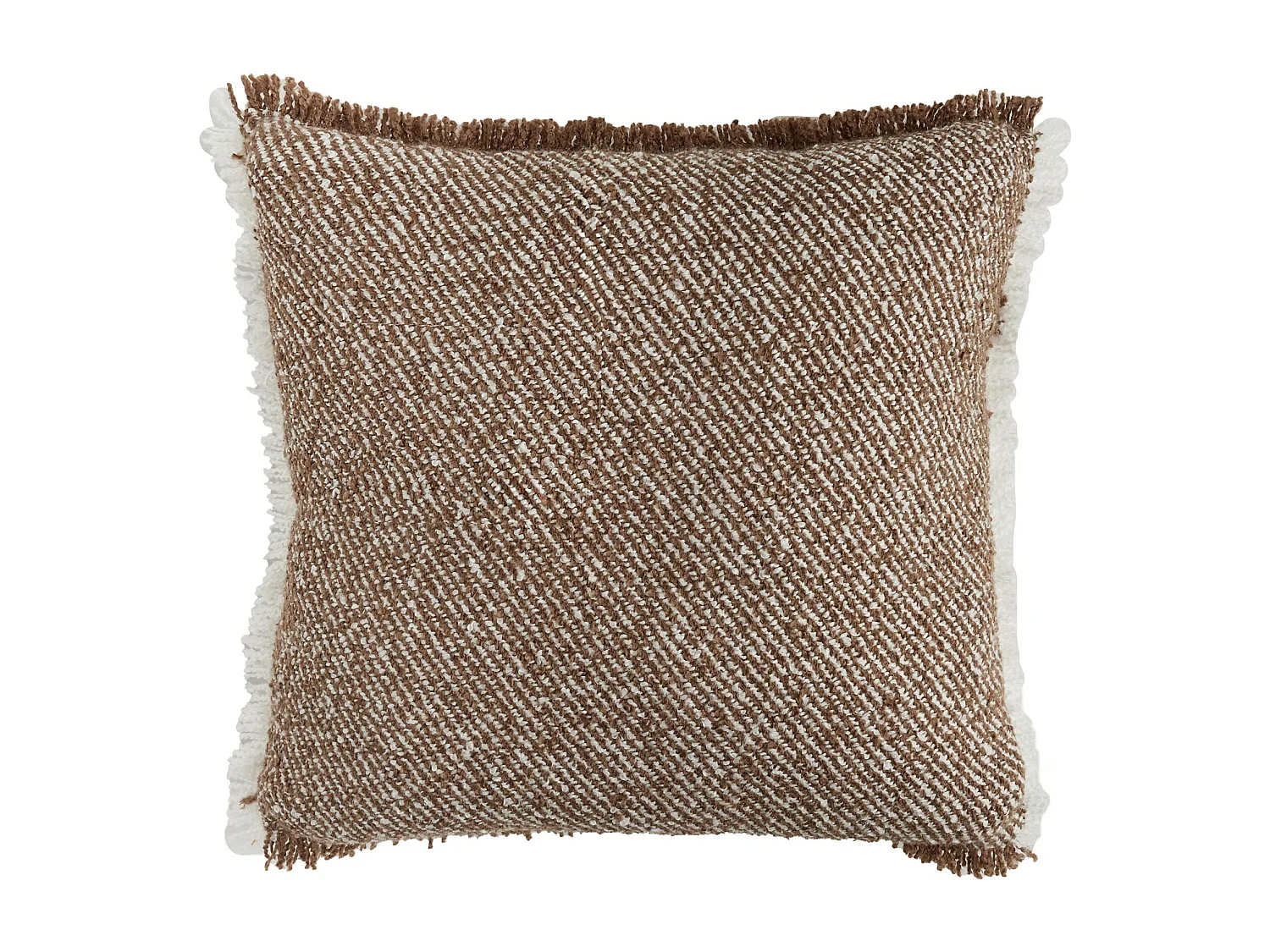 Kissenbezug Roiz Dunkelbraun 45 x 45