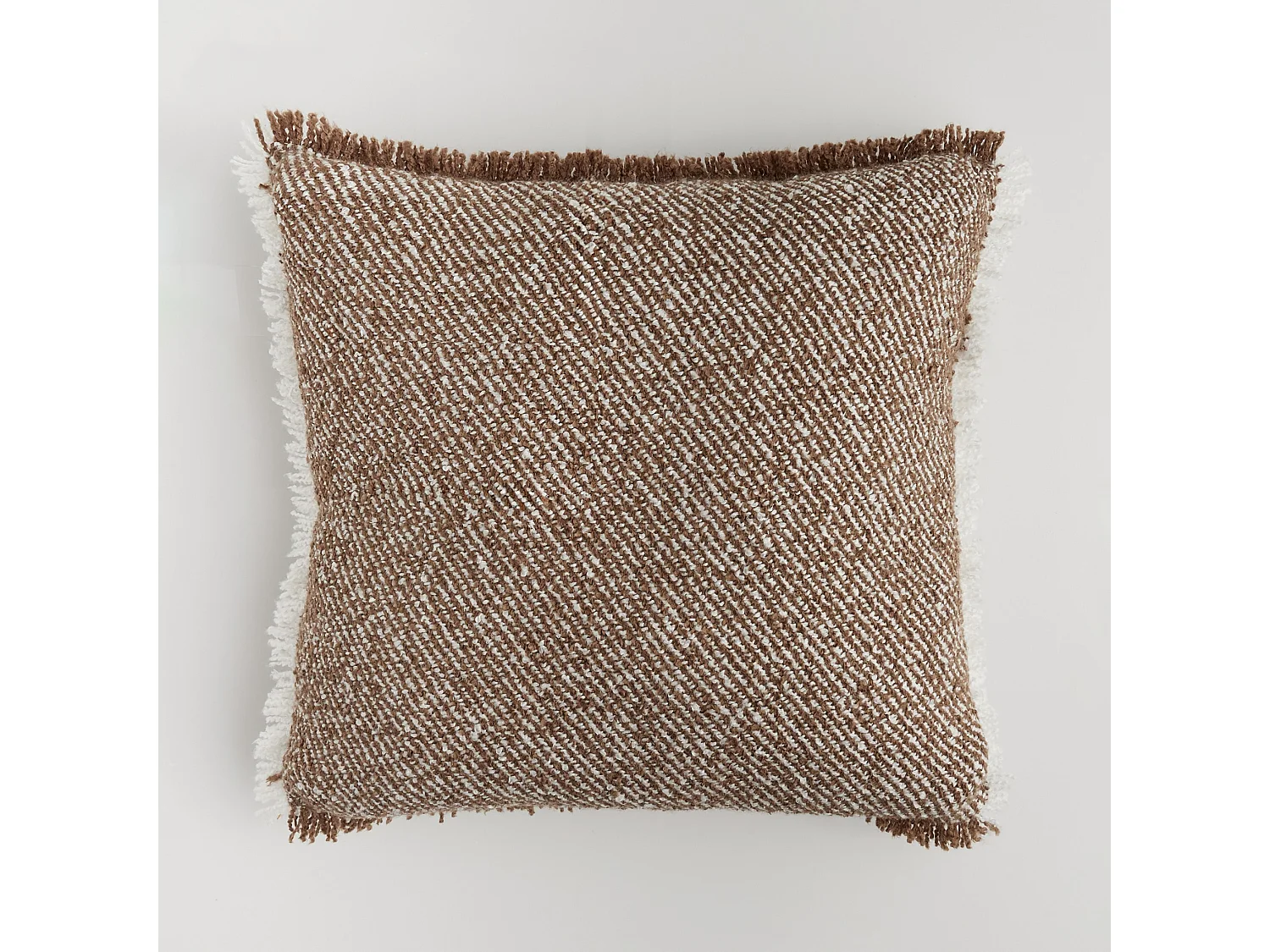 Kissenbezug Roiz Dunkelbraun 45 x 45