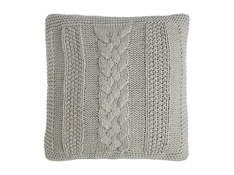 Kissenbezug Leto hellgrau 45 x 45 cm