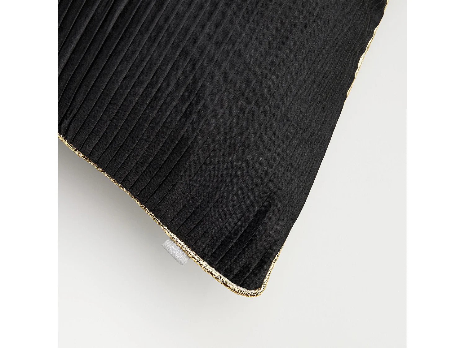 Kissenbezug Wendel mittelschwarz 45 x 45