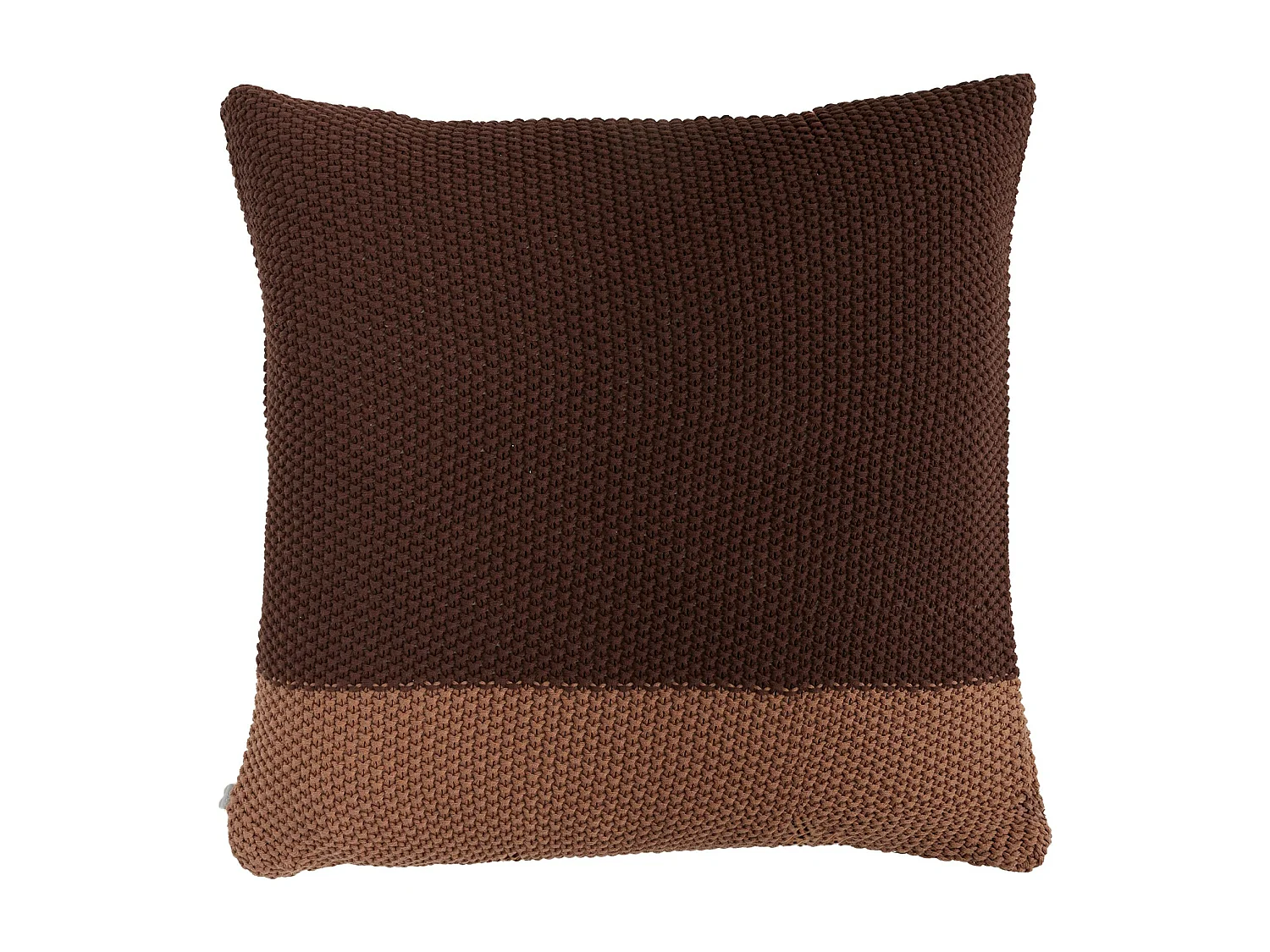 Kissenbezug Lenora Dunkelbraun 45x45