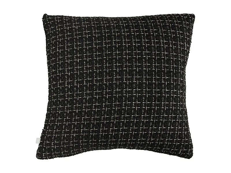 Kissenbezug Balin Mittelschwarz 45x45