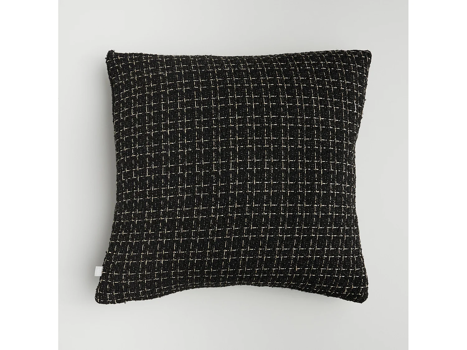 Kissenbezug Balin Mittelschwarz 45x45