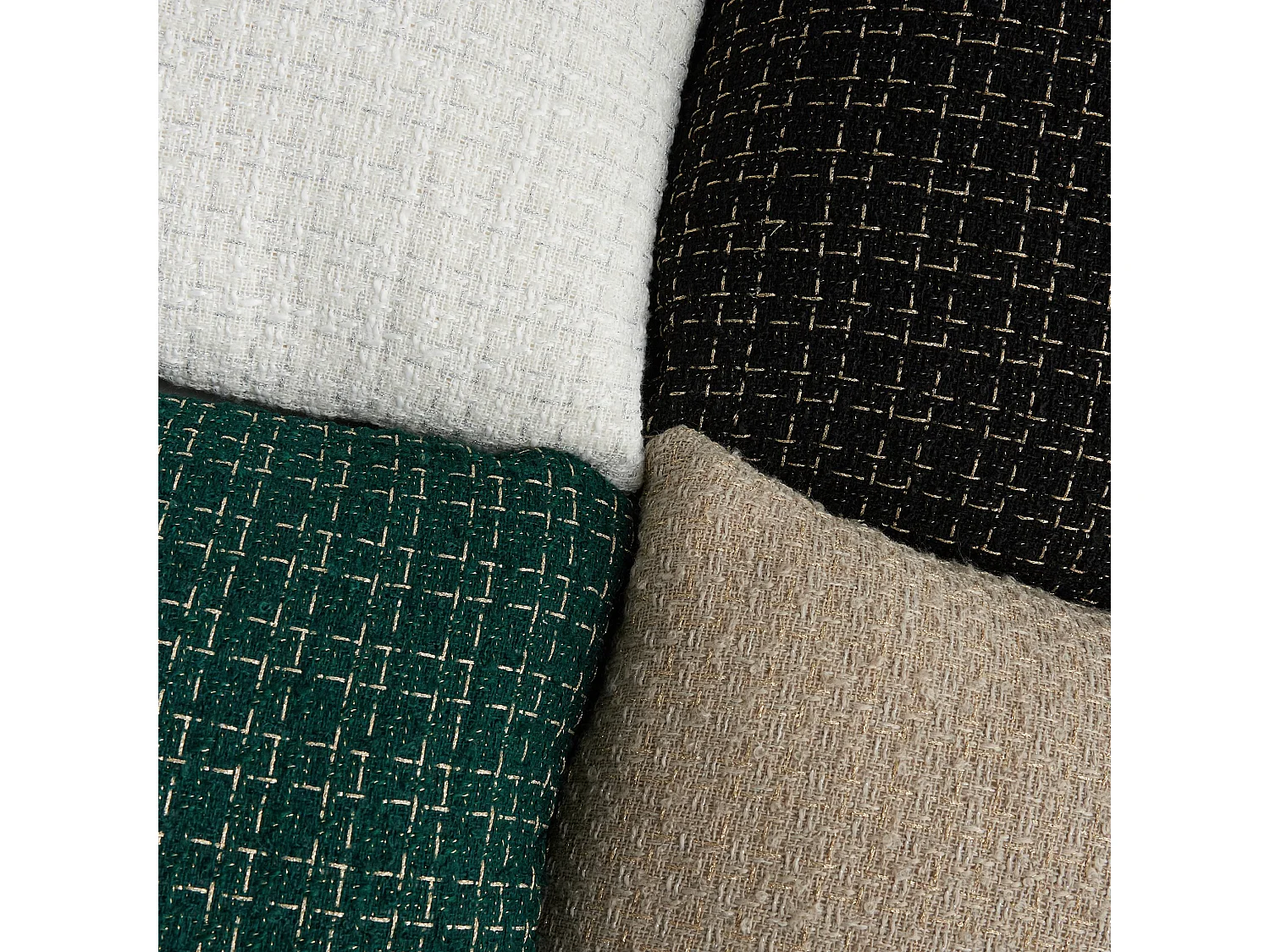 Kissenbezug Balin Mittelschwarz 45x45