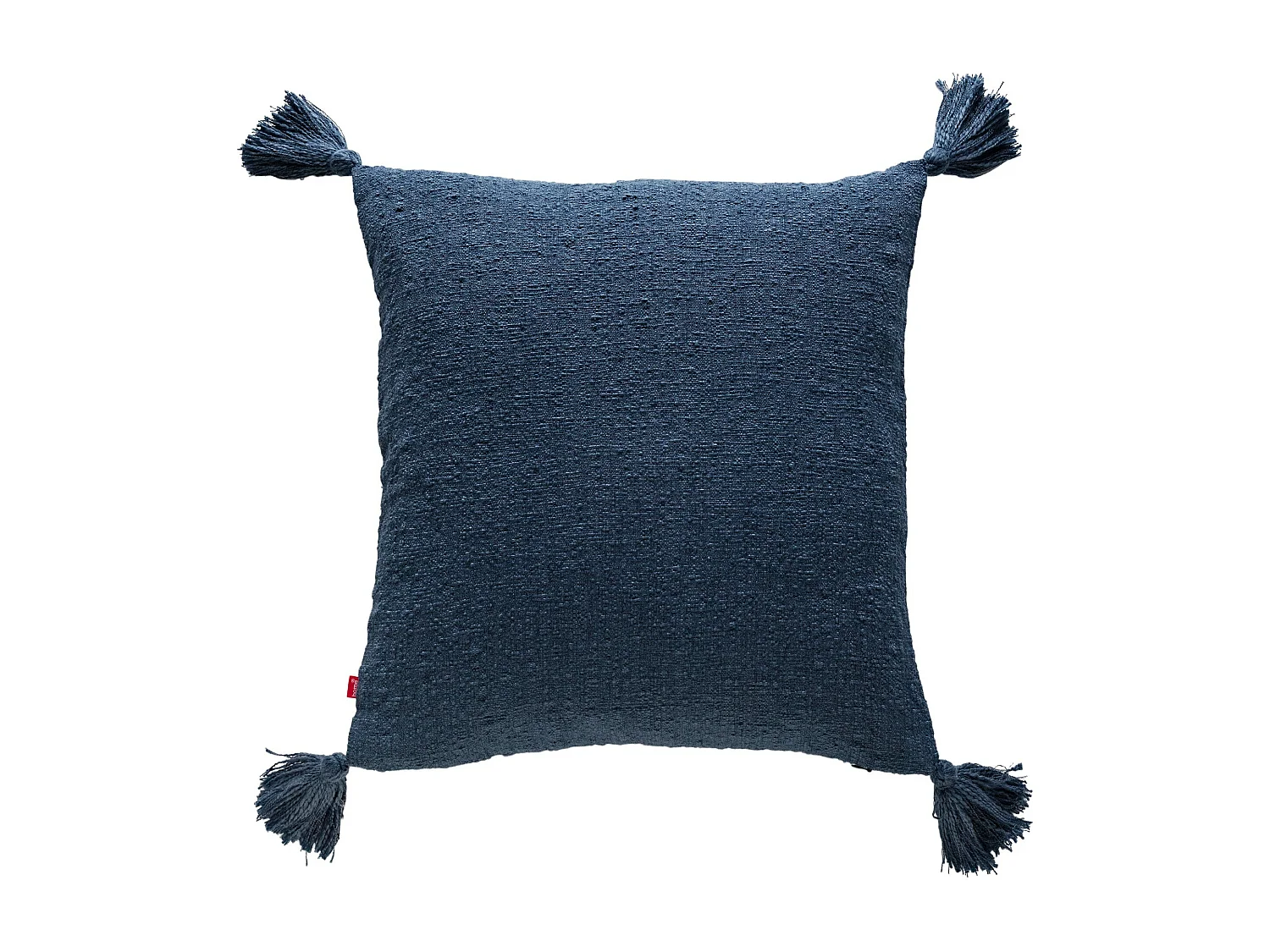 Einfarbige Kissenbezug Kolina Dunkelblau 45x45