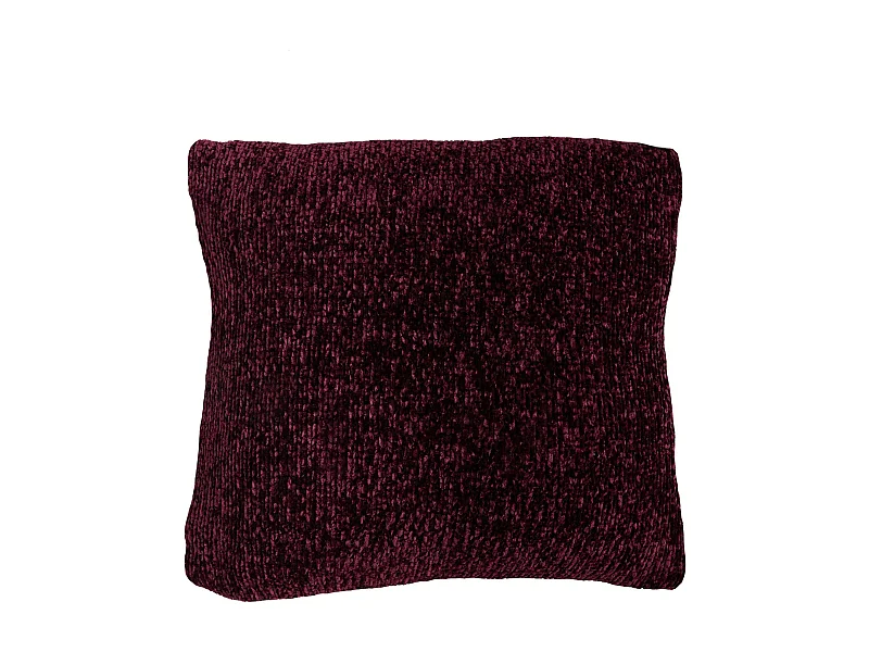 Kissenbezug Miluni Dunkelrot 45x45