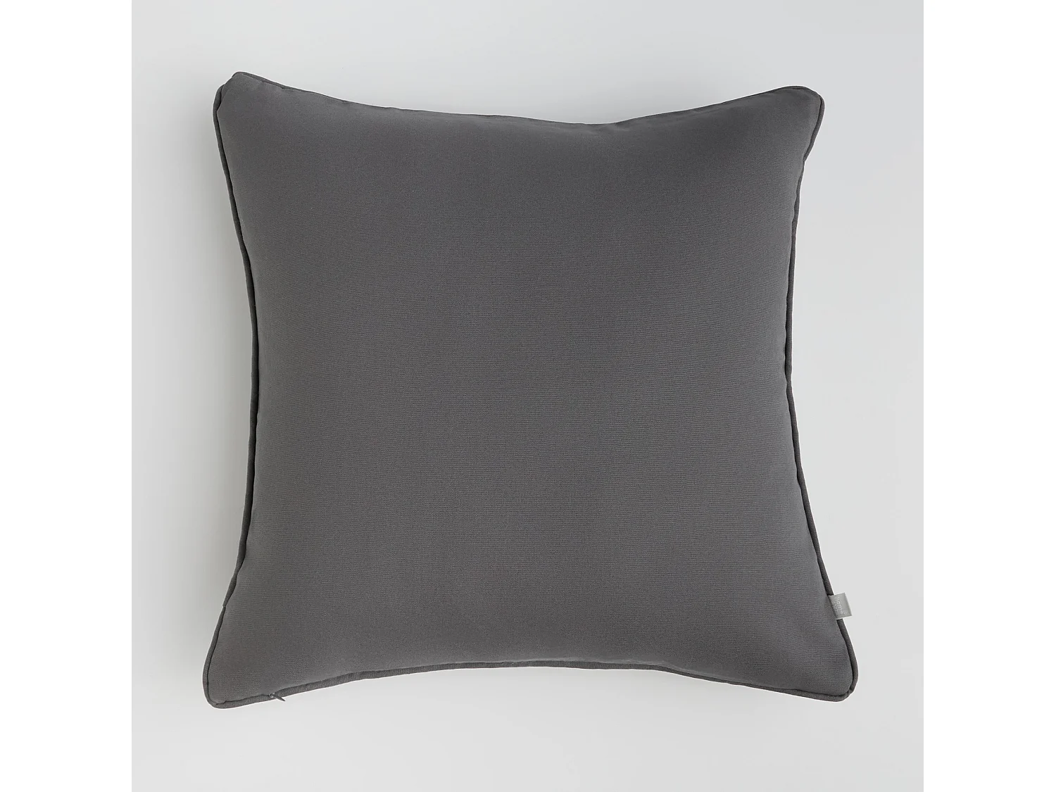 Kissenbezug Loe Mittelgrau 43x43 cm