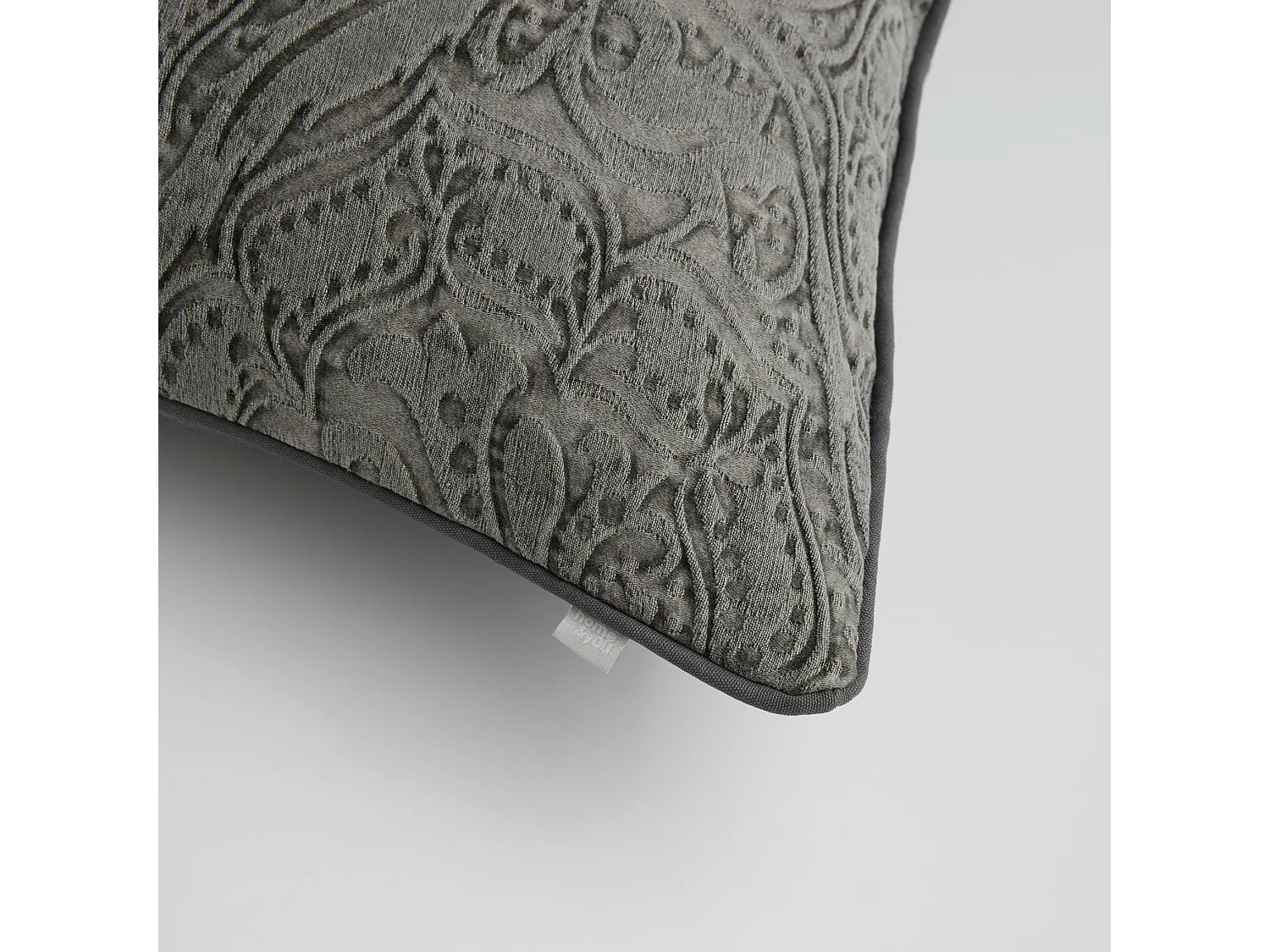 Kissenbezug Loe Mittelgrau 43x43 cm