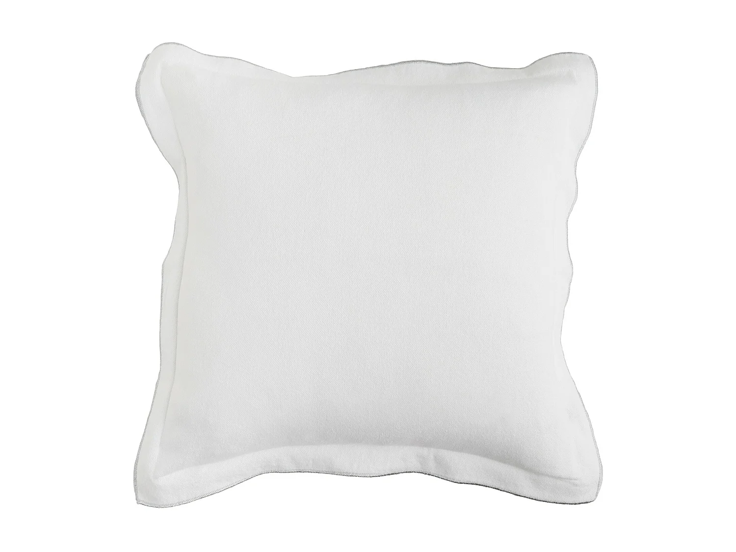 Kissenbezug Taromina mittelweiß 45 x 45