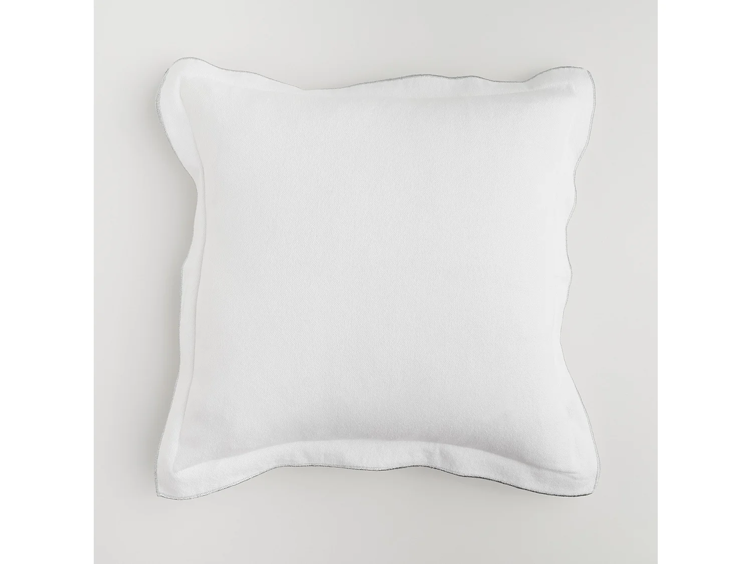 Kissenbezug Taromina mittelweiß 45 x 45